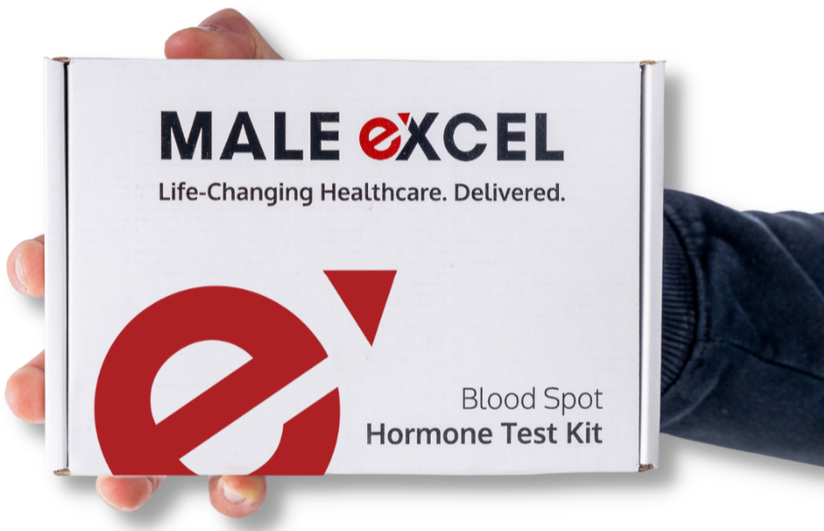 Benefits of testosterone replacement therapy. Check your suitability with the Male Excel Blood Spot kit.

