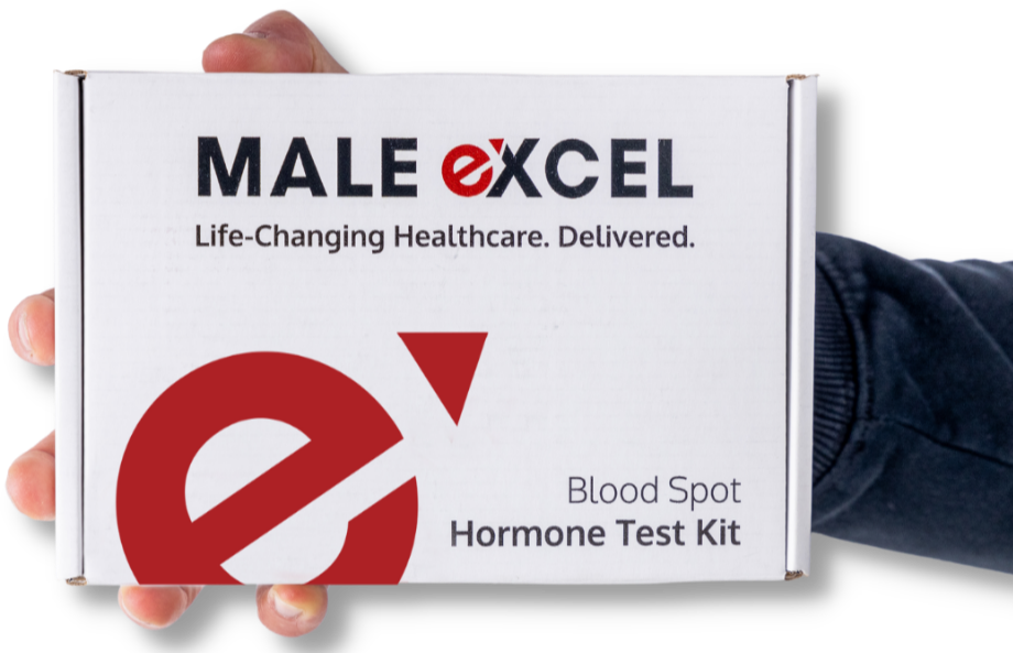 Benefits of testosterone replacement therapy. Check your suitability with the Male Excel Blood Spot kit.
